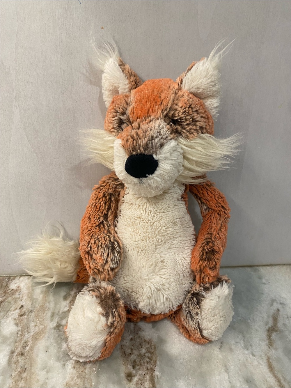 Retired Jellycat Woodland Babe Fox Plush Medium 12"